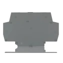 WAGO End & Intermediate Plate for Use with 859 Series Relay and Optocoupler Modules 859-525