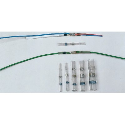 TE Connectivity Transparent Polyolefin Solder Sleeve 42mm Length 13mm Cable Diameter 8.4mm CWT3813