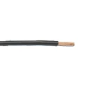 Alpha Wire Hookup Wire TEFLON Series Black Hook Up Wire 30 AWG, 7 x 0.10 mm Core Strands, Silver Plated Copper 5851 BK001