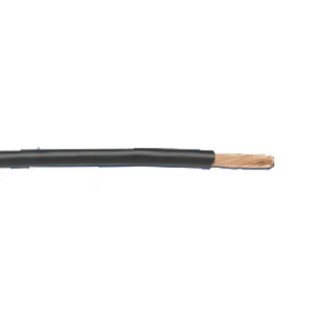Alpha Wire Hookup Wire TEFLON Series Black Hook Up Wire 30 AWG, 7 x 0.10 mm Core Strands, Silver Plated Copper 5851 BK001