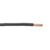 Alpha Wire Hookup Wire TEFLON Series Black Hook Up Wire 30 AWG, 7 x 0.10 mm Core Strands, Silver Plated Copper 5851 BK001