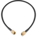 Wurth Elektronik SMA Series RG174 Coaxial Cable 152.4 mm Length 50 Ω 250V AC White Polytetrafluoroethylene Jacket RG174