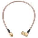Wurth Elektronik SMA Series RG316 Coaxial Cable 152.4 mm Length 250V AC 50 Ω White Jacket Terminated RG316