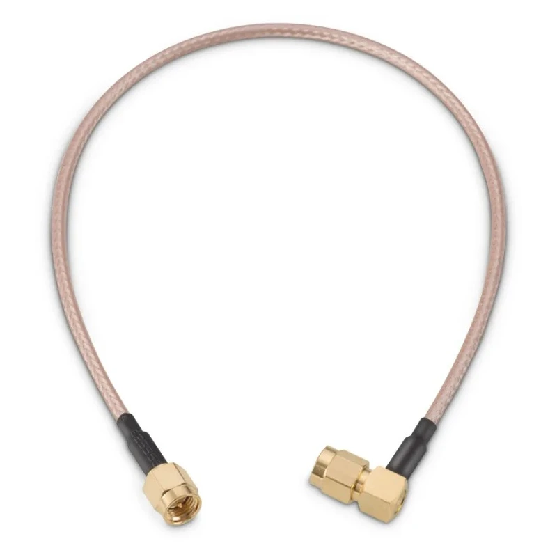 Wurth Elektronik SMA Series RG316 Coaxial Cable 152.4 mm Length 250V AC 50 Ω White Jacket Terminated RG316