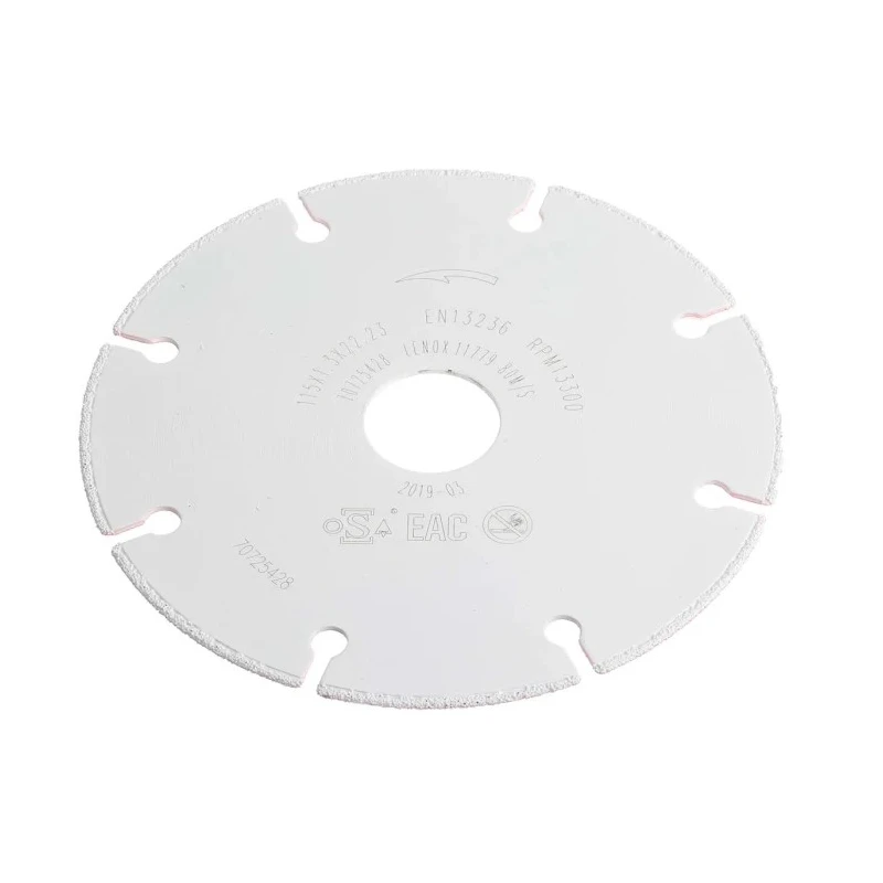 Lenox Aluminium Oxide Abrasive Disc Cutting Disc, 115 mm, Medium Grade, P80 Grit 2030865