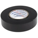 HellermannTyton HelaTape Flex Black Polyvinyl Chloride Electrical Tape 19mm Width 20m 710-10602 HTAPE-FLEX1000+ 19x20-PVC-BK