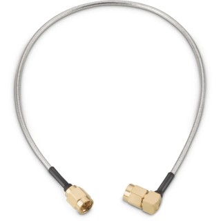 Wurth Elektronik SMA Series RF Coaxial Cable 50 Ω, 152.4 mm Length, 250V AC, White, Terminated 65503503615308