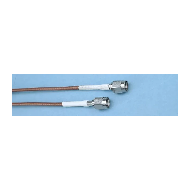 Atem SMA Series RG316 Coaxial Cable 500 mm, 50 Ω, 750V, Black, Terminated 