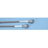 Atem SMA Series RG316 Coaxial Cable 500 mm, 50 Ω, 750V, Black, Terminated
