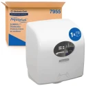 Aquarius Plastic White Wall Rolled Hand Towel Paper Towel Dispenser 324mm x 297mm x 192mm 7955