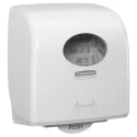 Aquarius Plastic White Wall Rolled Hand Towel Paper Towel Dispenser 324mm x 297mm x 192mm 7955