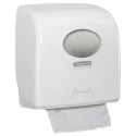 Aquarius Plastic White Wall Rolled Hand Towel Paper Towel Dispenser 324mm x 297mm x 192mm 7955