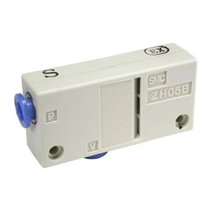 SMC Vacuum Generator Compact In-Line Ejector Vacuum Functionality 0.1 to 0.6 MPa Pressure Range ZU07LA