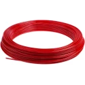 Festo Plastic Tube Red Polyurethane 3 mm Outside Diameter 2.1 mm Inside Diameter 50 m Length 10 bar Maximum PUN-H-3X0,5-RT