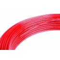 Festo Plastic Tube Red Polyurethane 3 mm Outside Diameter 2.1 mm Inside Diameter 50 m Length 10 bar Maximum PUN-H-3X0,5-RT