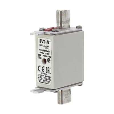 Eaton 50A HSDI Tag Blade Fuse 79 mm x 51 mm x 21 mm 690V AC gR High Rupture Capacity 170M1564D