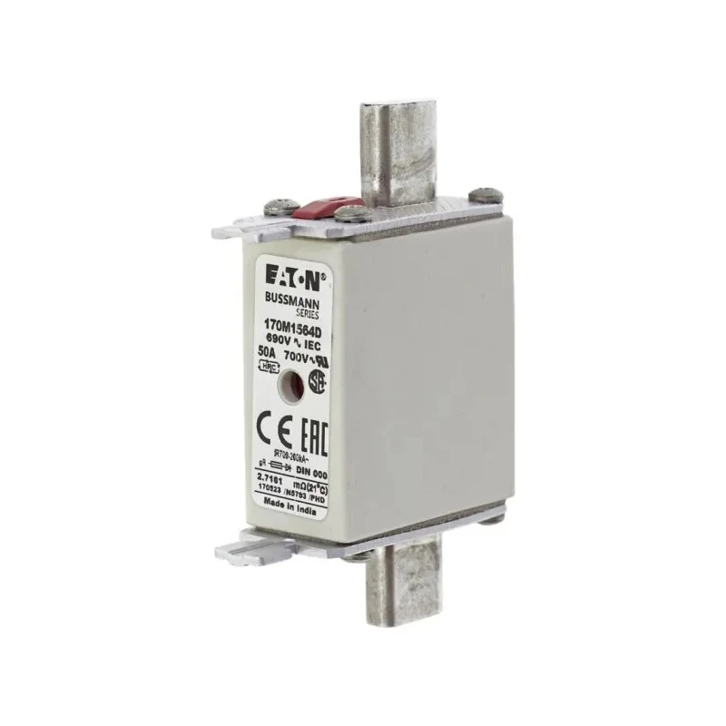 Eaton 50A HSDI Tag Blade Fuse 79 mm x 51 mm x 21 mm 690V AC gR High Rupture Capacity 170M1564D