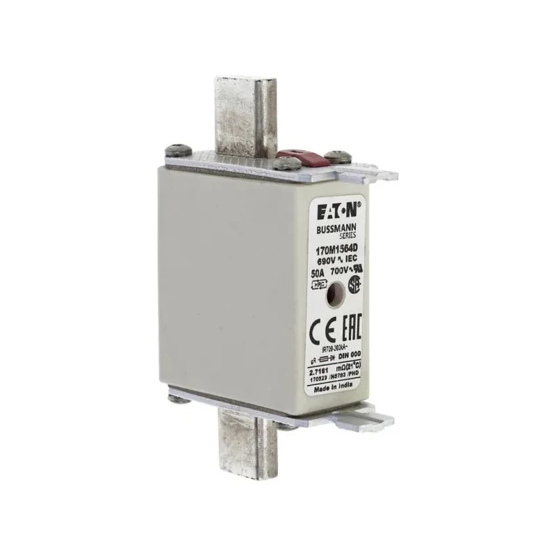 Eaton 50A HSDI Tag Blade Fuse 79 mm x 51 mm x 21 mm 690V AC gR High Rupture Capacity 170M1564D