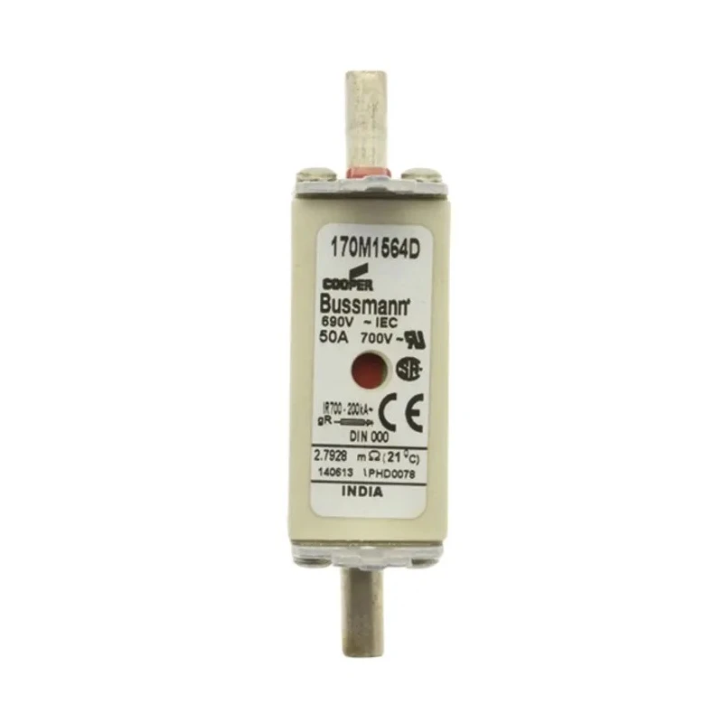 Eaton 50A HSDI Tag Blade Fuse 79 mm x 51 mm x 21 mm 690V AC gR High Rupture Capacity 170M1564D