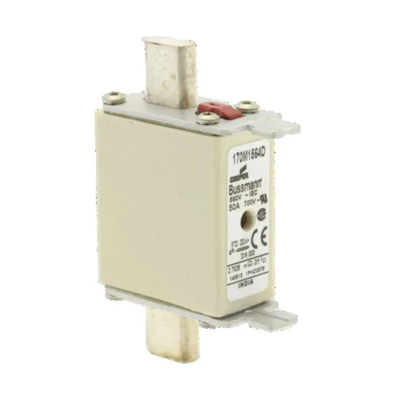 Eaton 50A HSDI Tag Blade Fuse 79 mm x 51 mm x 21 mm 690V AC gR High Rupture Capacity 170M1564D