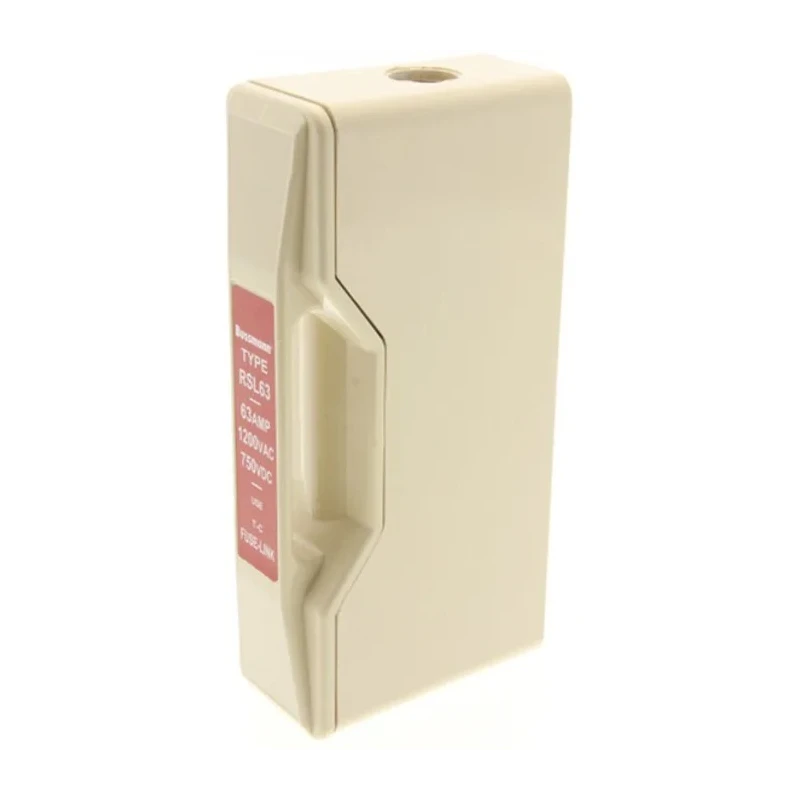Eaton 63A Rail Mount Fuse Holder, 1P-Pole, 1.2kV RSL63H
