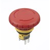 Idec XA Series Twist Release Emergency Stop Push Button Panel Mount 16 mm Cutout 2 NC IP65 IP40 XA1E-BV4U02TR