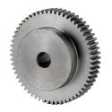 RS PRO Steel 60 Teeth Spur Gear 1.5 Module 90 mm Pitch Diameter 60 mm Hub Diameter 182-7850
