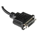 StarTech.com RS PRO Male DisplayPort to Female DVI-D Polyvinyl Chloride Cable 150 mm 182-8789