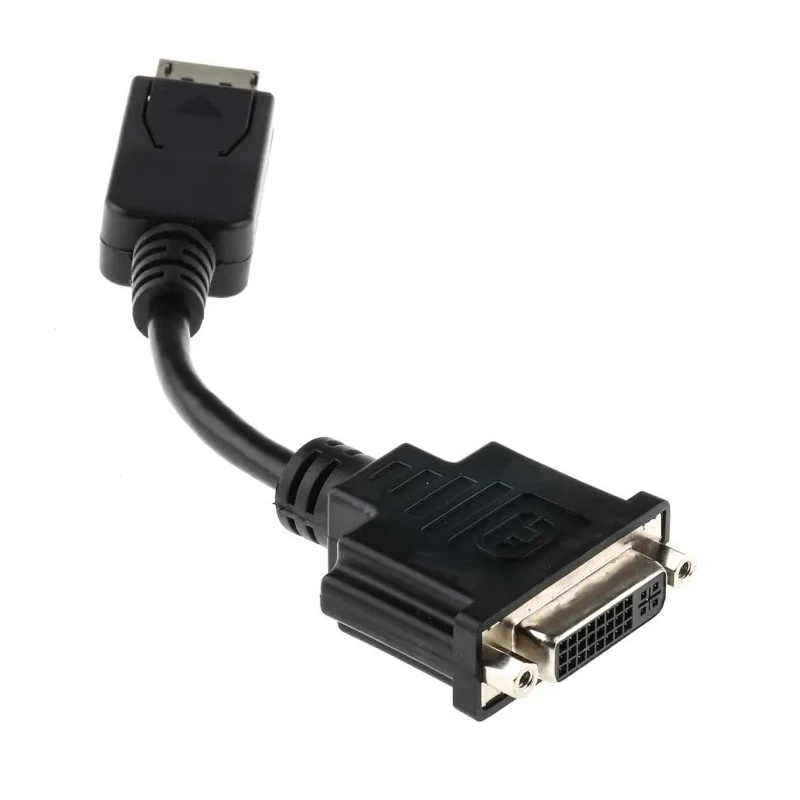 StarTech.com RS PRO Male DisplayPort to Female DVI-D Polyvinyl Chloride Cable 150 mm 182-8789