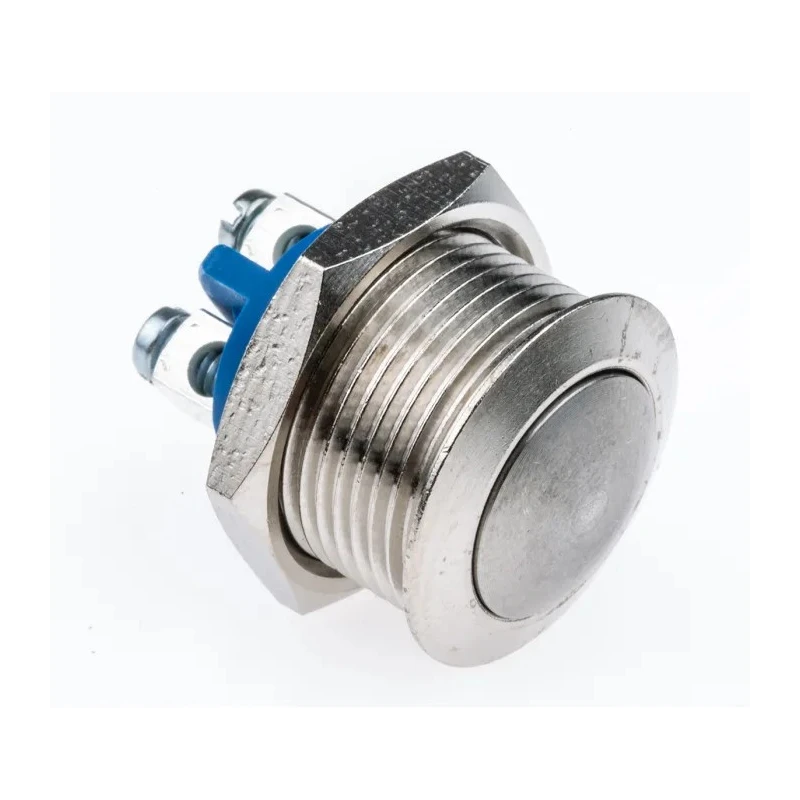 APEM AV Series Push Button Switch Momentary Panel 16.2 mm Cutout SPST IP65 48 V dc AV1630C910