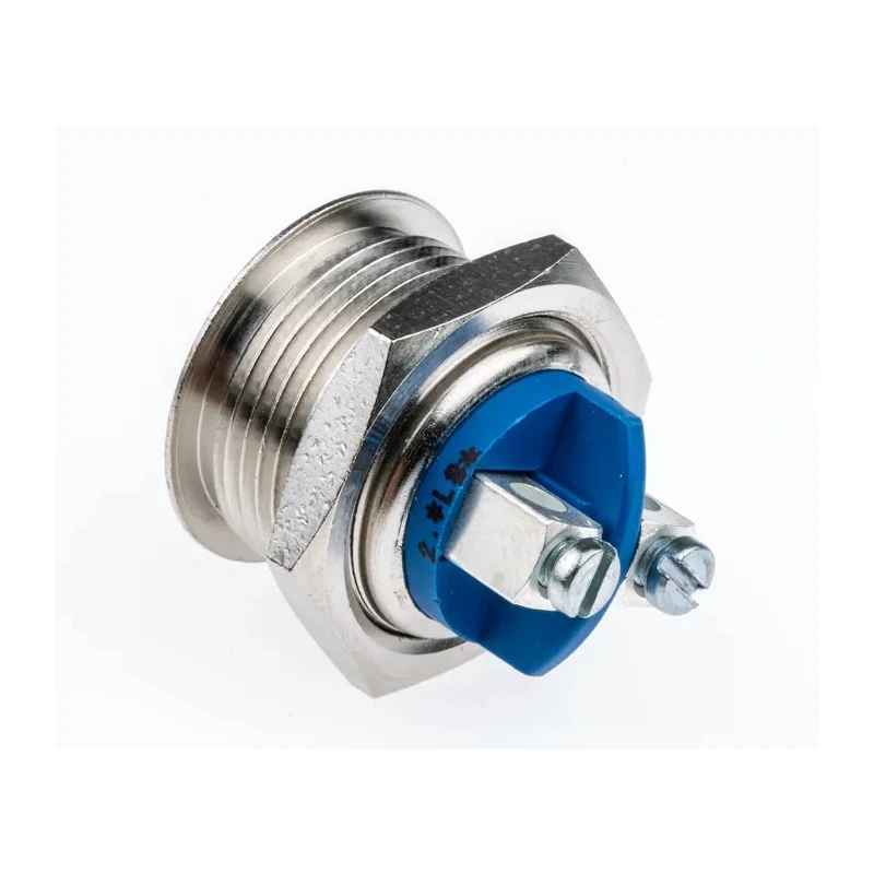 APEM AV Series Push Button Switch Momentary Panel 16.2 mm Cutout SPST IP65 48 V dc AV1630C910