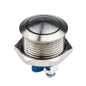 APEM AV Series Push Button Switch Momentary Panel 16.2 mm Cutout SPST IP65 48 V dc AV1630C910