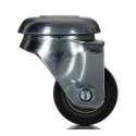 RS PRO Swivel Castor with 200 kg Load Capacity, 35 mm Polyurethane Wheel, Pressed Steel Frame, Model 183-0091