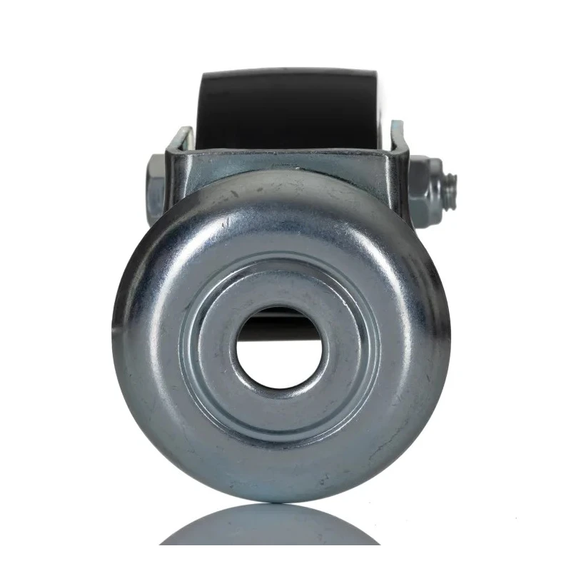 RS PRO Swivel Castor with 200 kg Load Capacity, 35 mm Polyurethane Wheel, Pressed Steel Frame, Model 183-0091