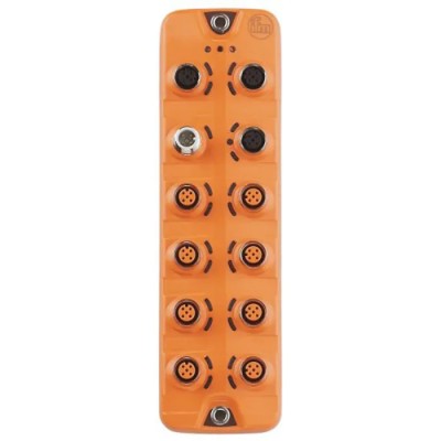 ifm electronic AL1332 Series Sensor Box, 8 Port, Ethernet, Polyamide Housing, IP66/IP67/IP65, 20-30V DC AL1332