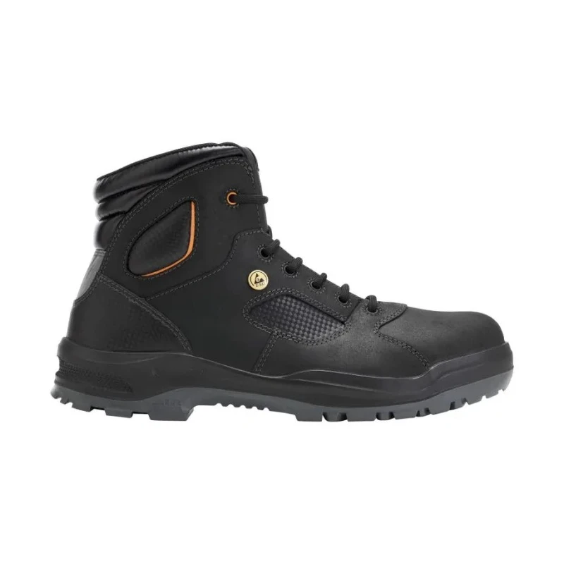 Parade Tyrola Black Composite Toe Capped Unisex Ankle Safety Boots Size 9 UK, EU 43, US 10 EN ISO 20345:2011 07TYROLA481443