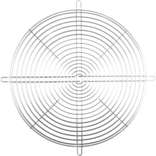 ebm-papst Powder Coated Steel Finger Guard for 250 mm Fans, 295 mm Hole Spacing, Silver, 6.4 mm Depth 09418-2-4039