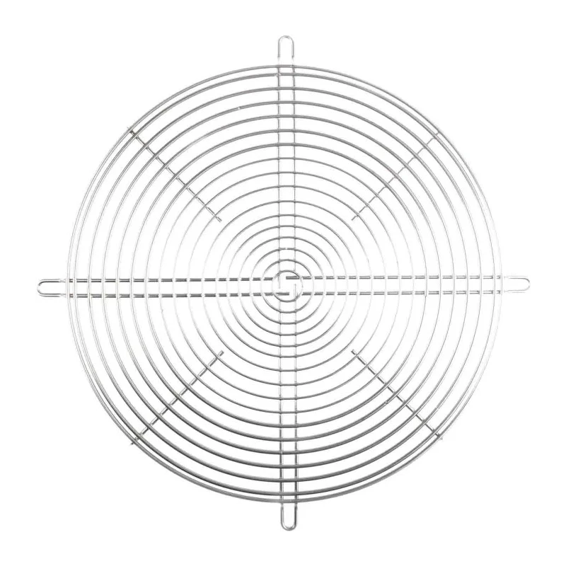 ebm-papst Powder Coated Steel Finger Guard for 250 mm Fans, 295 mm Hole Spacing, Silver, 6.4 mm Depth 09418-2-4039
