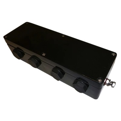 CE-TEK CEP Series Black Polyester Junction Box IP66 ATEX Certified 75 mmx55 mmx230 mm CEP237555PAU