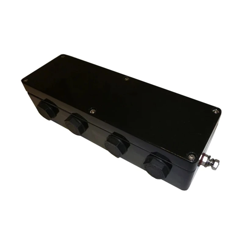 CE-TEK CEP Series Black Polyester Junction Box IP66 ATEX Certified 75 mmx55 mmx230 mm CEP237555PAU