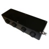 CE-TEK CEP Series Black Polyester Junction Box IP66 ATEX Certified 75 mmx55 mmx230 mm CEP237555PAU