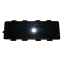 CE-TEK CEP Series Black Polyester Junction Box IP66 ATEX Certified 75 mmx55 mmx230 mm CEP237555PAU