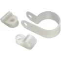 Wurth Elektronik Natural Polyamide 66 Cable Clip, Maximum Bundle Diameter 8.3 mm, Screw Fixing, Length 8.3 mm 500914500
