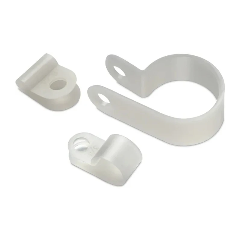 Wurth Elektronik Natural Polyamide 66 Cable Clip, Maximum Bundle Diameter 8.3 mm, Screw Fixing, Length 8.3 mm 500914500