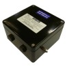 CE-TEK CEP-PA Series Black Glass Reinforced Polyester Junction Box IP66 15 Terminals ATEX 160x90x160 mm CEP161690PAI