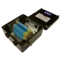CE-TEK CEP-PA Series Black Glass Reinforced Polyester Junction Box IP66 15 Terminals ATEX 160x90x160 mm CEP161690PAI