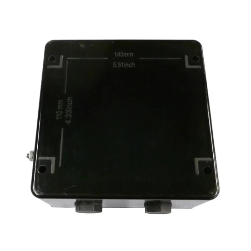 CE-TEK CEP-PA Series Black Glass Reinforced Polyester Junction Box IP66 15 Terminals ATEX 160x90x160 mm CEP161690PAI
