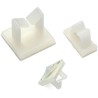 Wurth Elektronik Natural Polyamide 66 Self-Adhesive Cable Clip 21mm x 19mm x 17.2mm 521210000