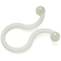 Wurth Elektronik Natural Polyamide 66 Cable Clip, 7.3 mm Maximum Bundle Diameter, Twist Fixing, Width 23.8 mm 520003000