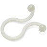 Wurth Elektronik Natural Polyamide 66 Cable Clip, 7.3 mm Maximum Bundle Diameter, Twist Fixing, Width 23.8 mm 520003000